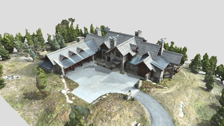 166_Andesite_SBC_simplified_3d_mesh 3D Model