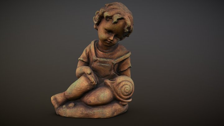 Mystical Angel A 3D Model