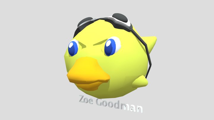 Week05 Character Blockout Goodman Zoe 3D Model