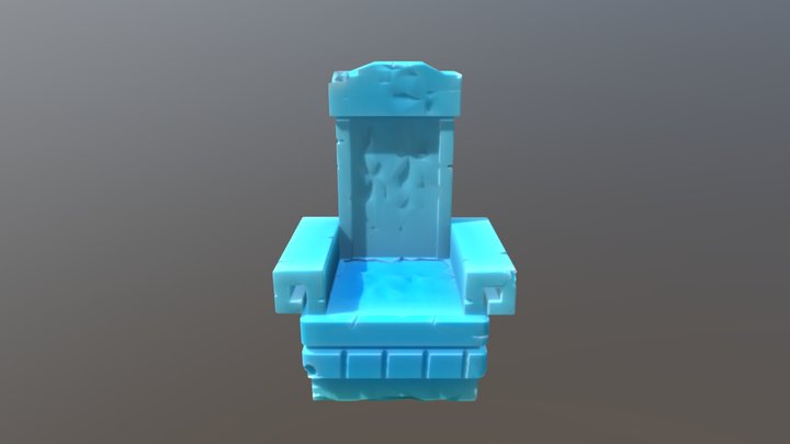 Jade Throne 3D Model