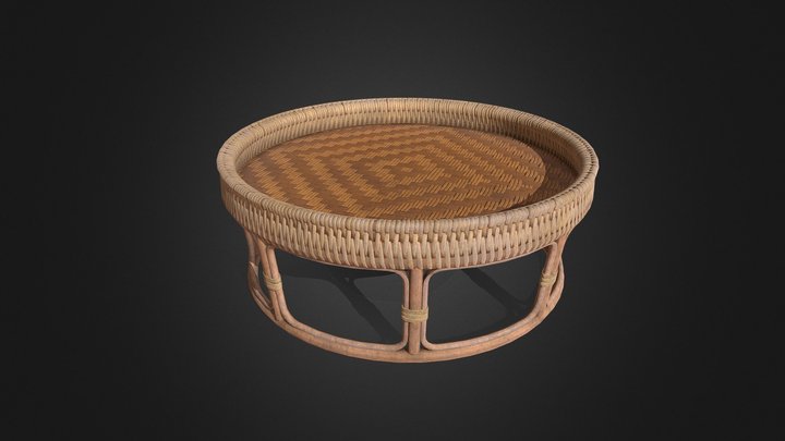 Khantoke 3D Model