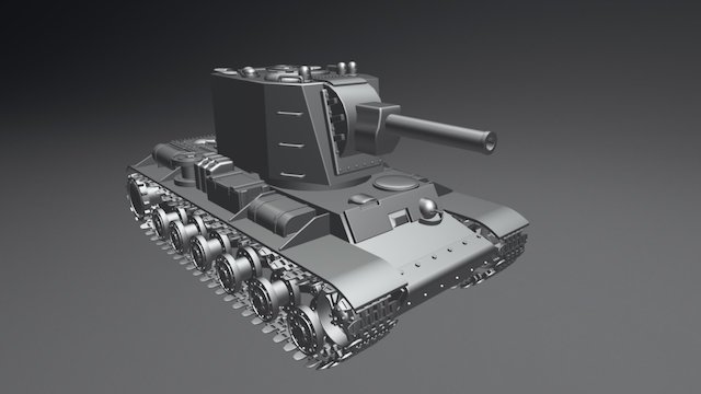 Kv-2 3D Model