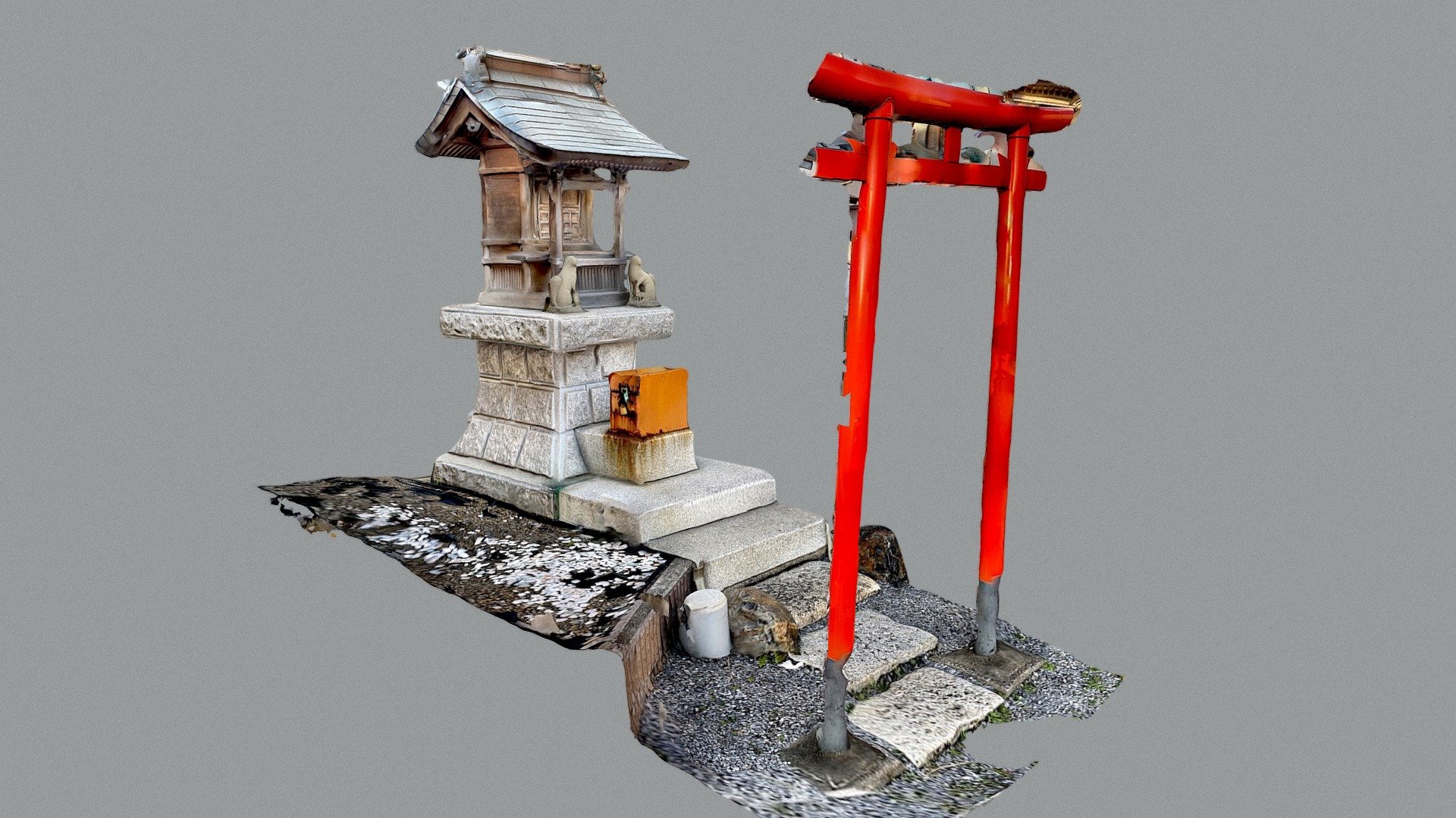 Shrine in Matsudo ：　松戸の稲荷神社