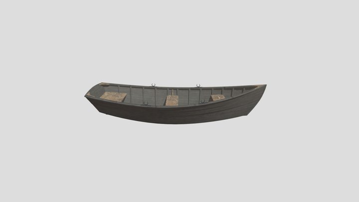 New Bedford Skiff 3D Model