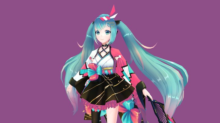 Magical Mirai 2020｜Hatsune Miku 3D Model