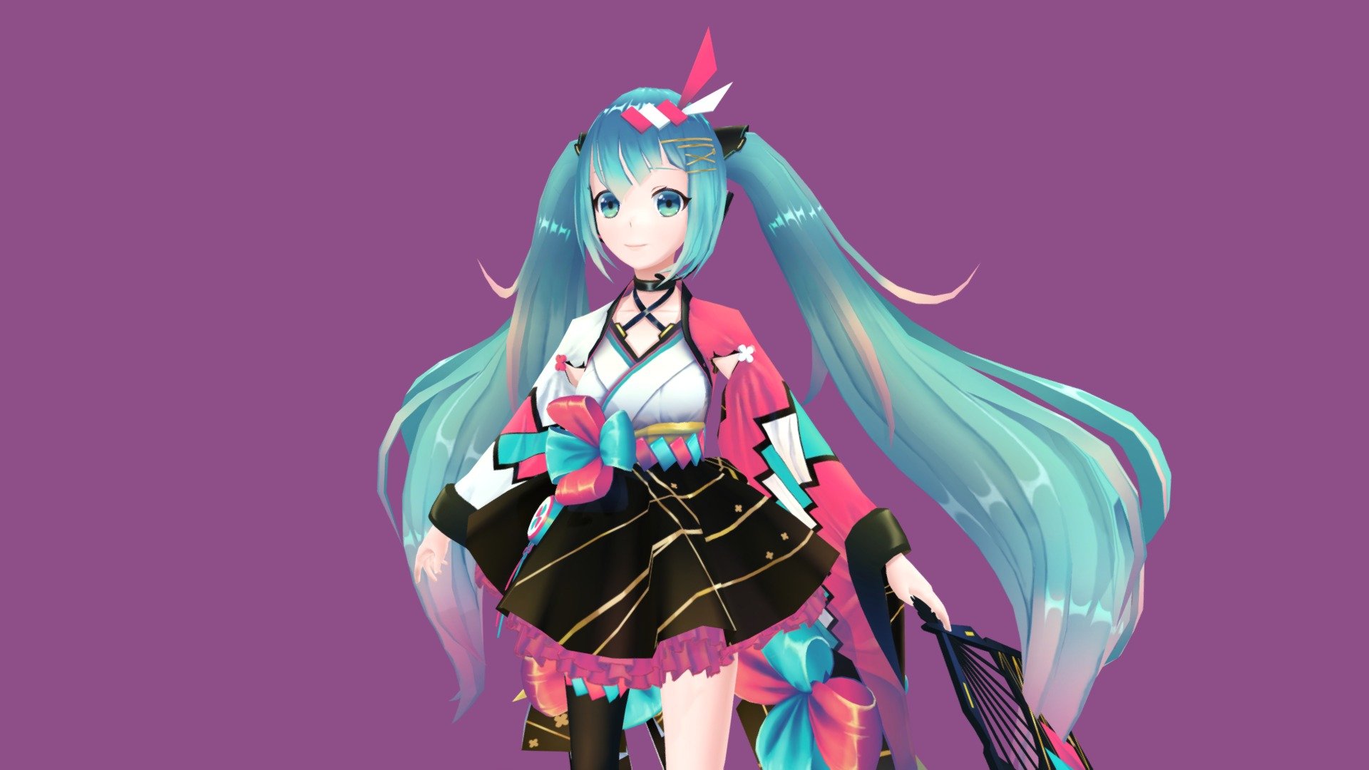 Мику 3 д. Хатсуне Мику 3д. Hatsune Miku 3d model. Хатсуне Мику 3д модель референс.