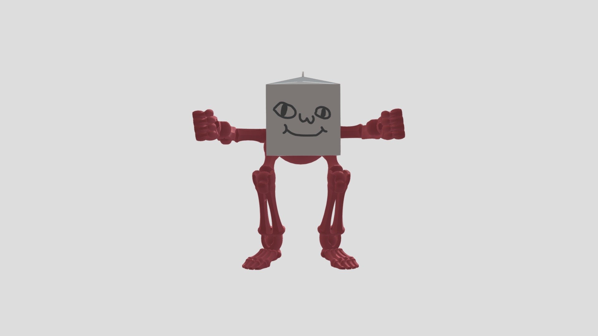 Milkwalker Ambassador Roblox Trevor Henderson - Download Free 3D model ...