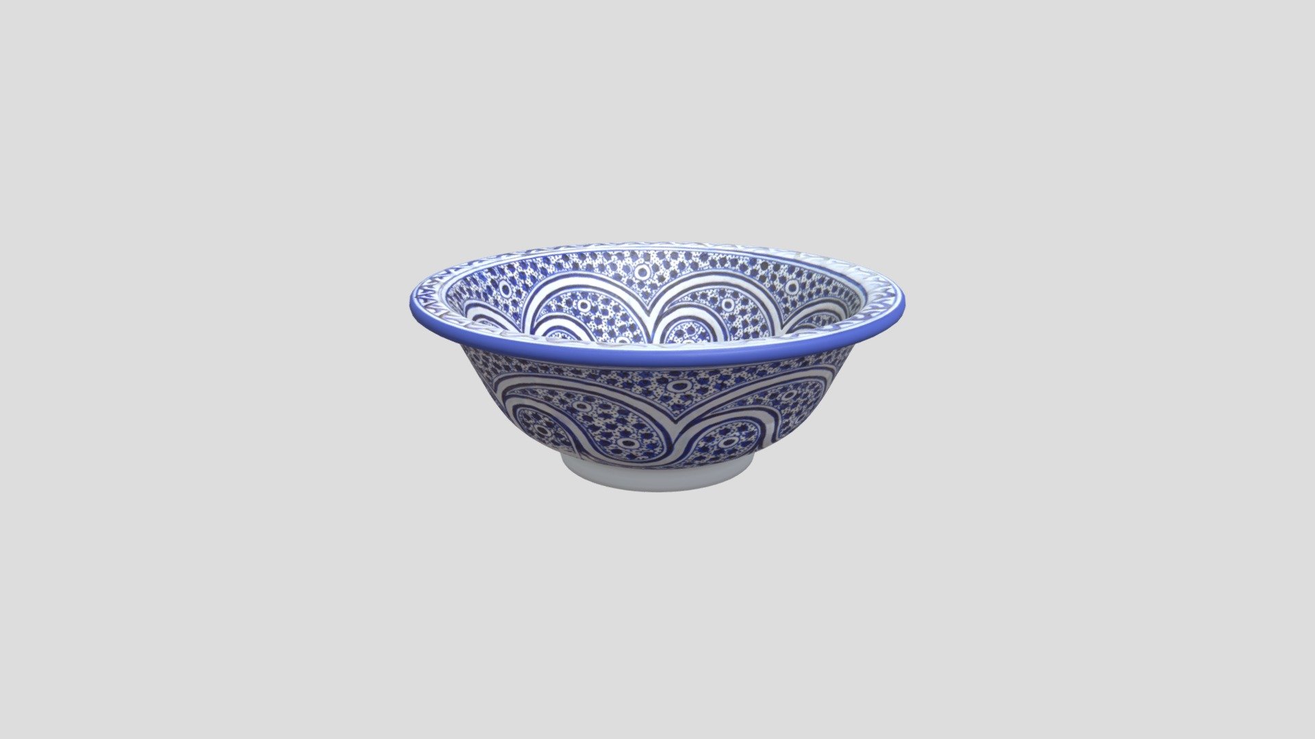 MARCHENA – BLUE CERAMIC SINK