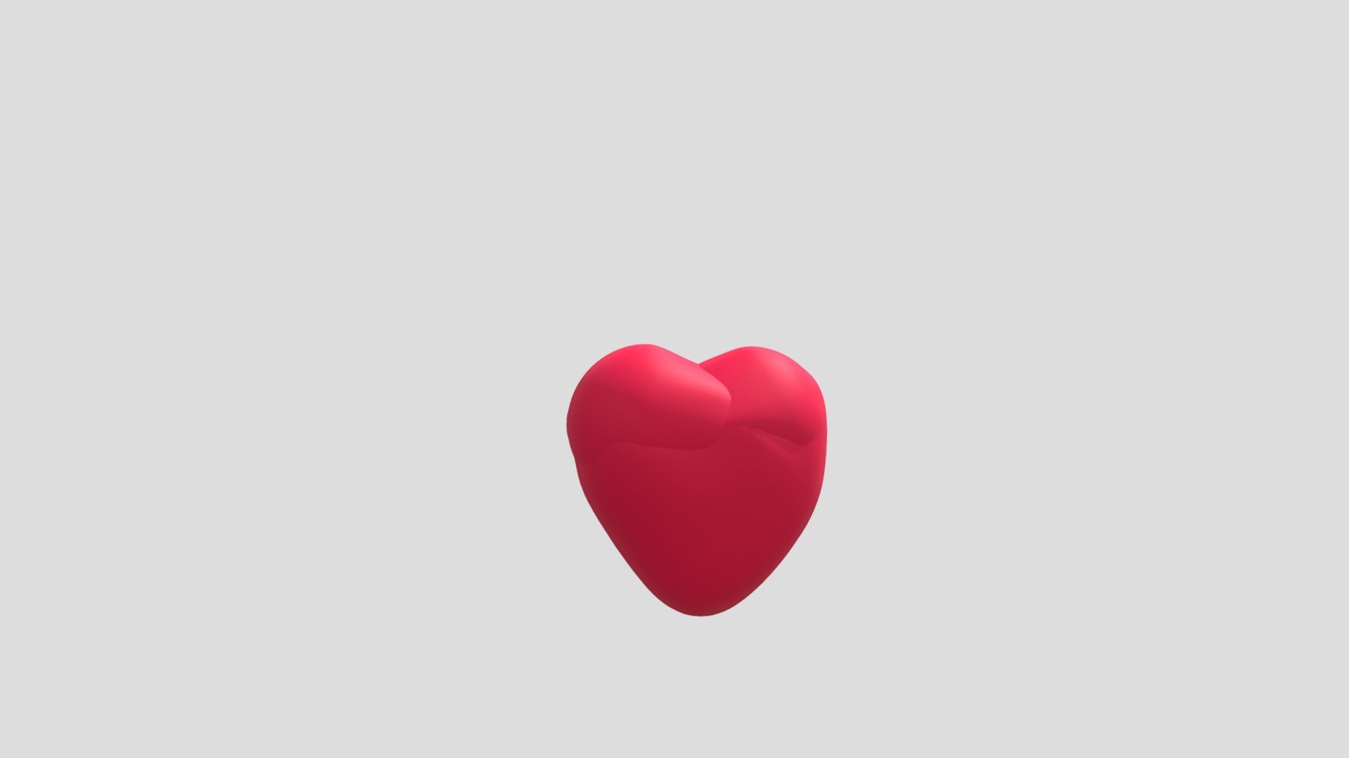 SketchfabWeeklyChallenge (Week 3): Heart