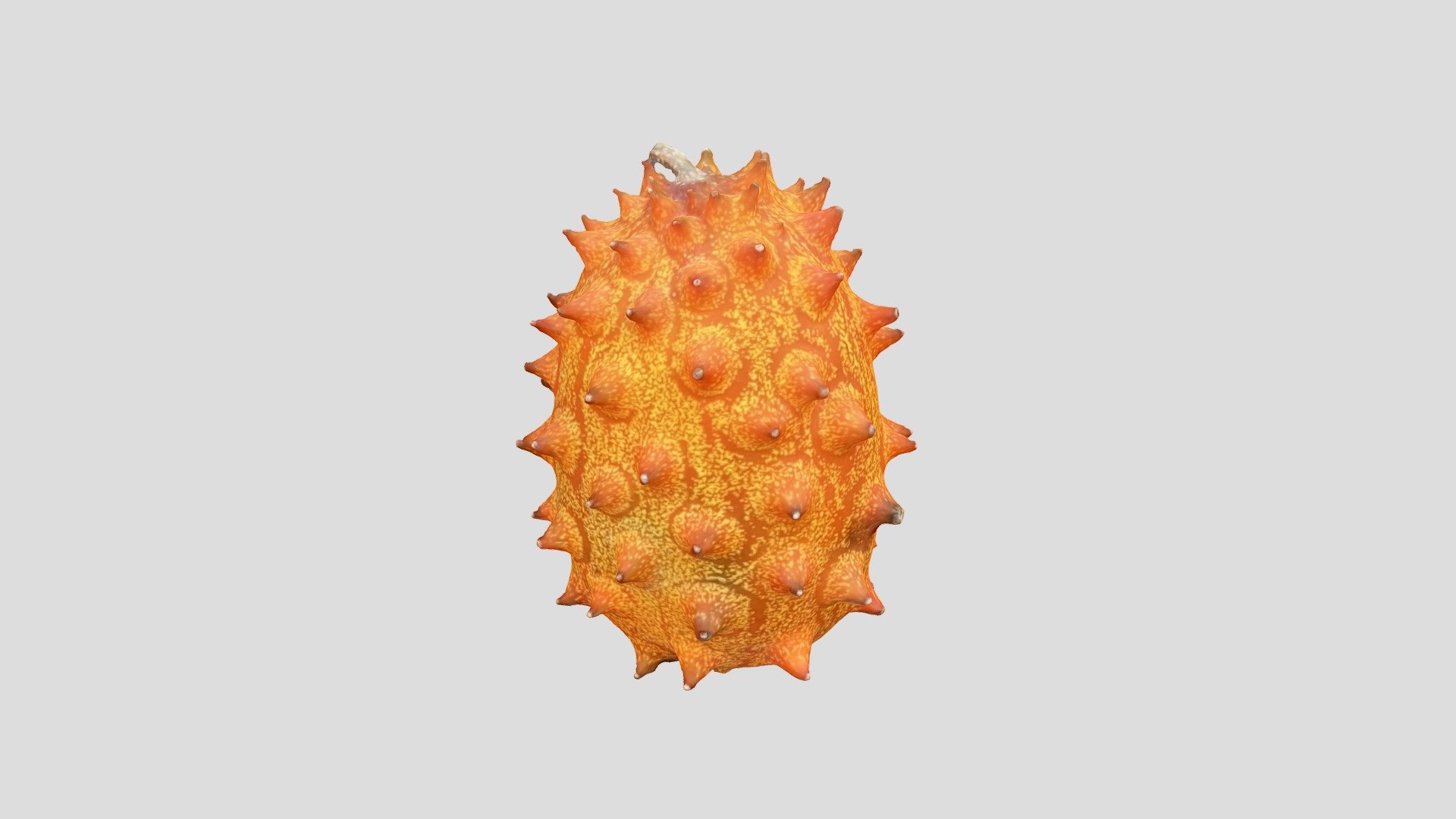 Melon Kiwano Download Free 3D model by M Parkinson (chimaera_studio
