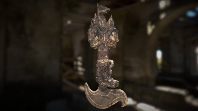 Kartika Ritual Knife 3D Model