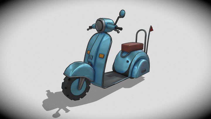 Motorcycle – Free 3D Model STL