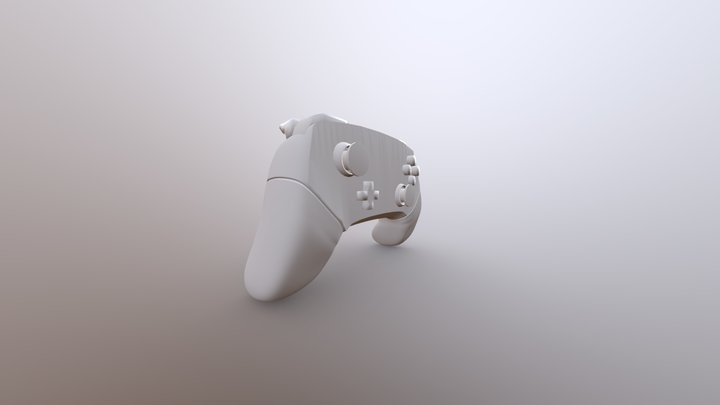 Nintendo Switch Pro Controller 3D Model