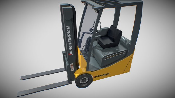 Jungheinrich Forklift 3D Model
