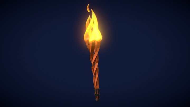 Torch 3D Model