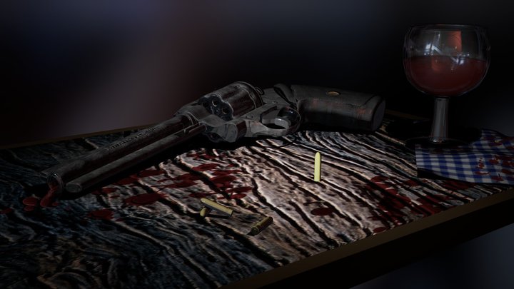 GUNBLOOD 3D Model