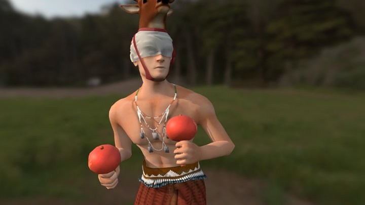 Danza del Venado 3D Model