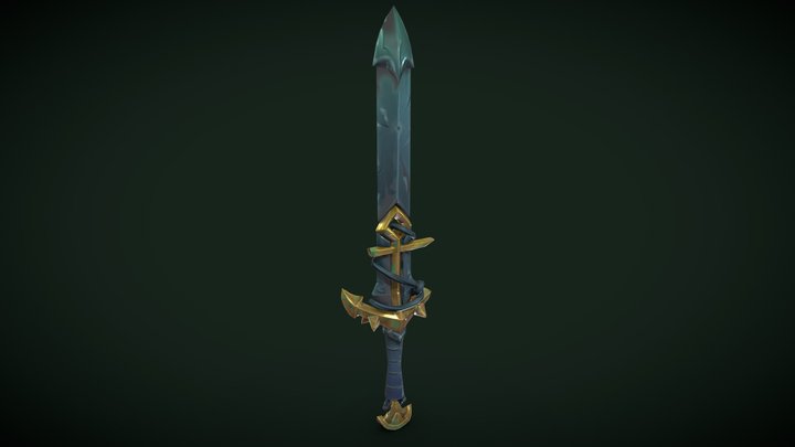 Sword Tentacle 3D Model