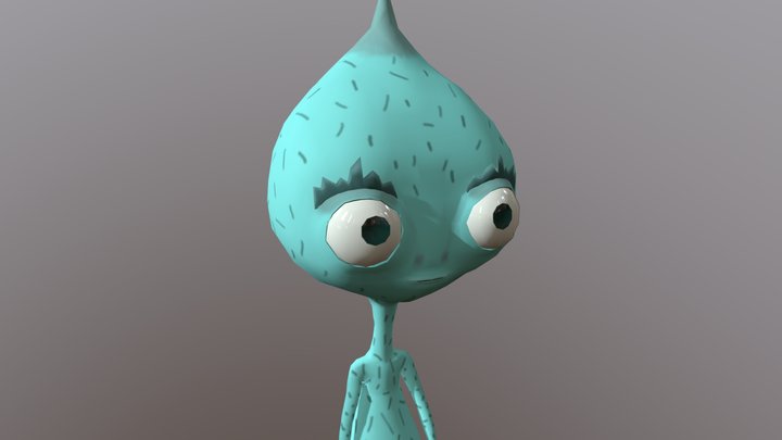 Hachi 3D Model