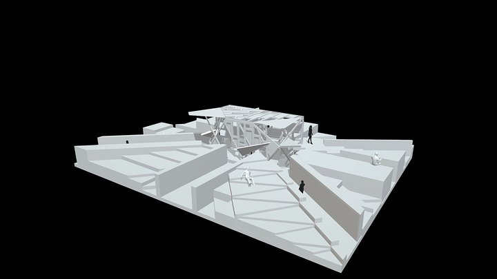 Network of Traversing Tranquility 3D Model