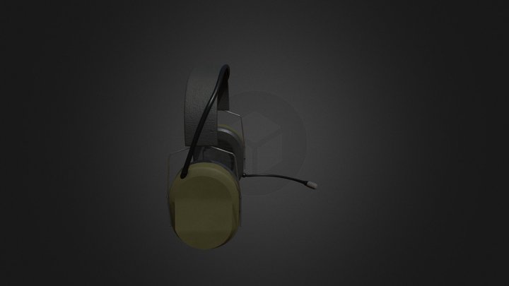 Military Headsets,like ComTac2(replic_) 3D Model