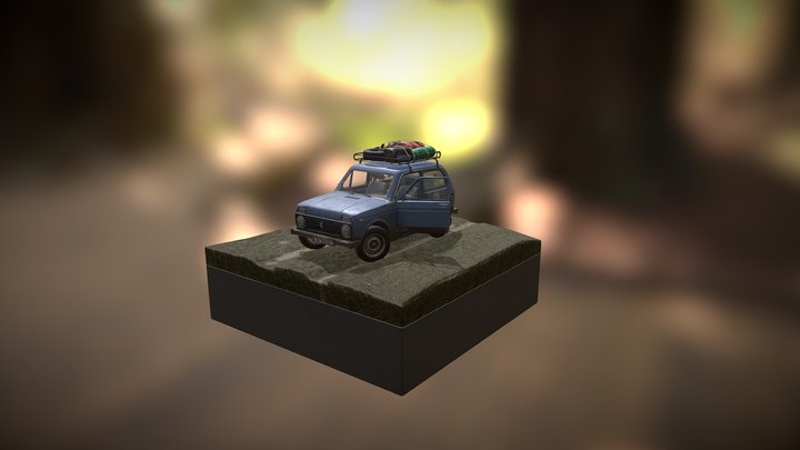 Lada Niva 4x4 3D Model