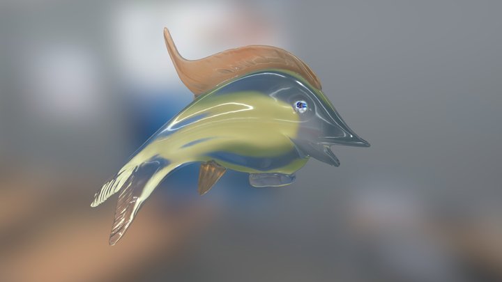 Glass Fish 3D Model