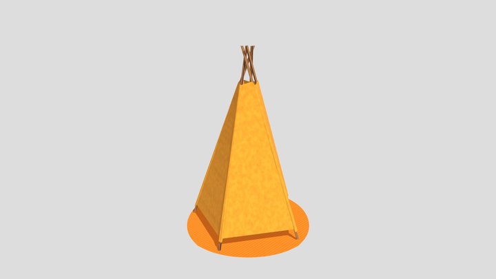 Tepee 3D Model