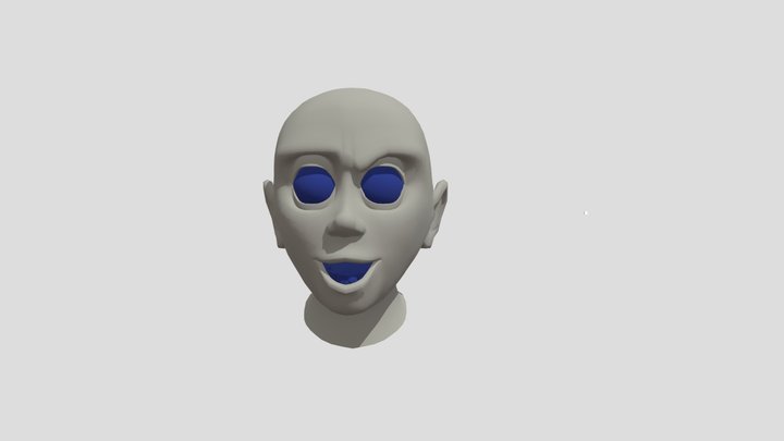 Face Rig 3D Model