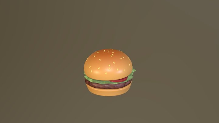 Burger – Modelo 3D gratuito STL