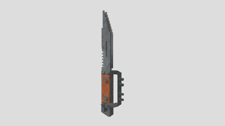 Trench knife 3D Model