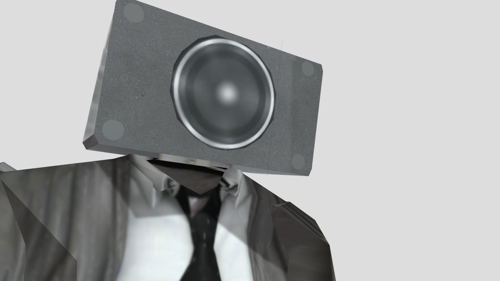 Speakerman Low poly (Half Life Style)