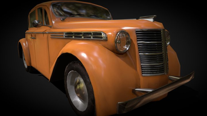 Opel Kadett 1938 B 3D Model