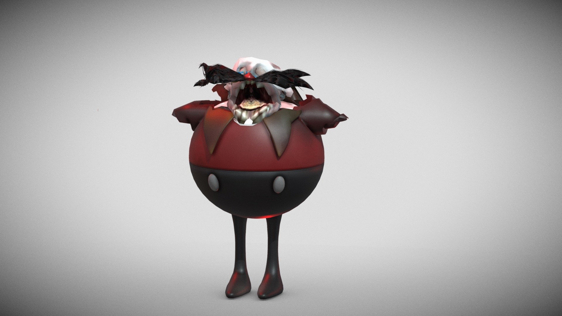 Starved eggman - Download Free 3D model by FNFMods (@TOOSL0W) [dcab516]