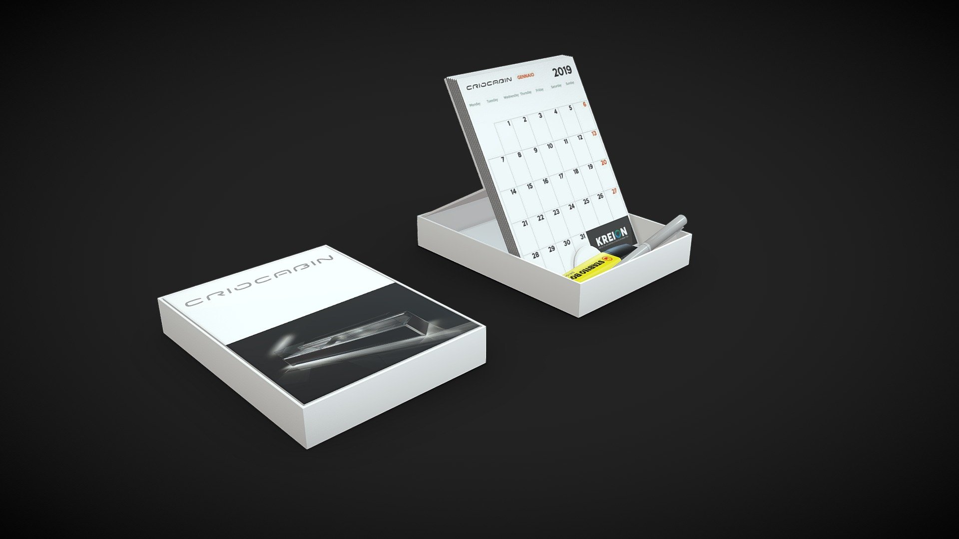CALENDARIO PREMIUM COMPATTO