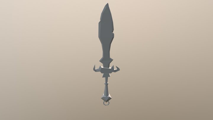 Knife 3D Model