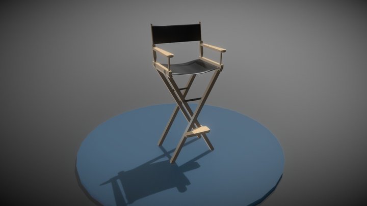 Director's Chair 3D Model