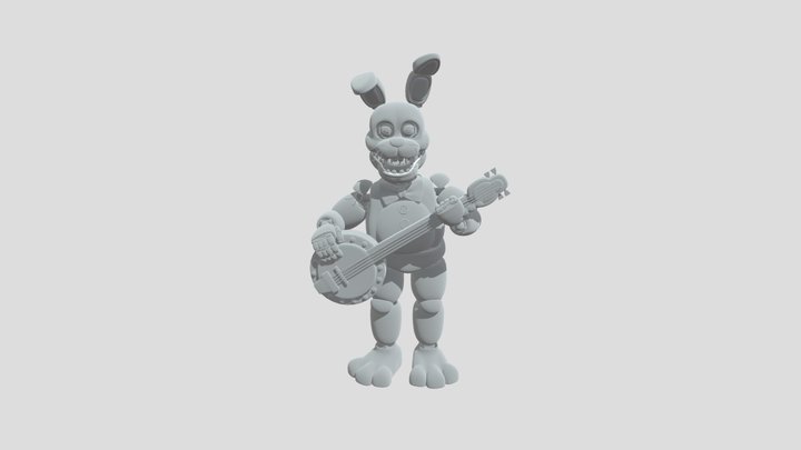 Springbonnie minigame 3D Model
