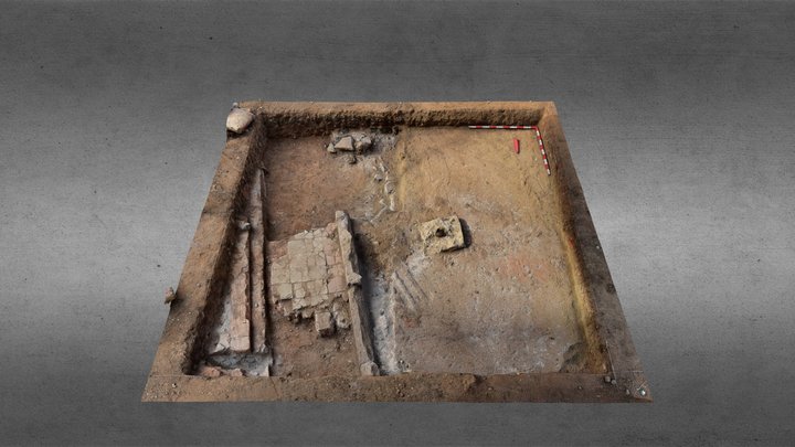 Rasgos Arquitectónicos Bloque de excavación 3 3D Model