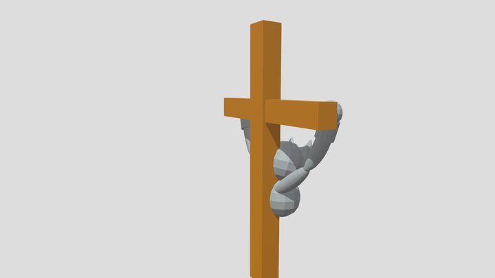 Cross monkey 3D Model