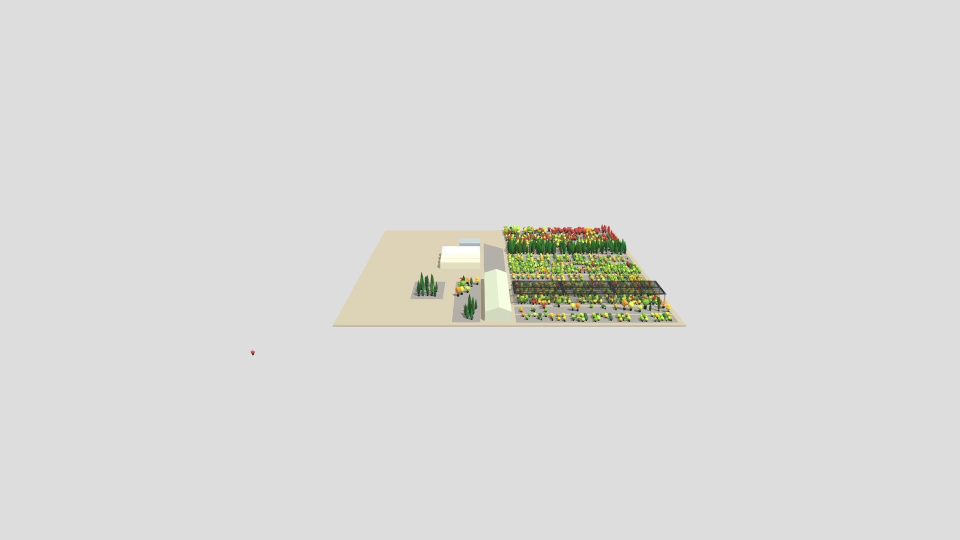 3d  Area for InstantHedge — Sketchfab embed 3D viewer