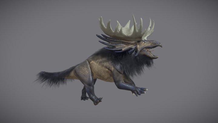 Ceratopsian 3D Model