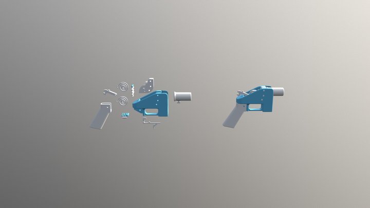 Liberator Gun 3D Model
