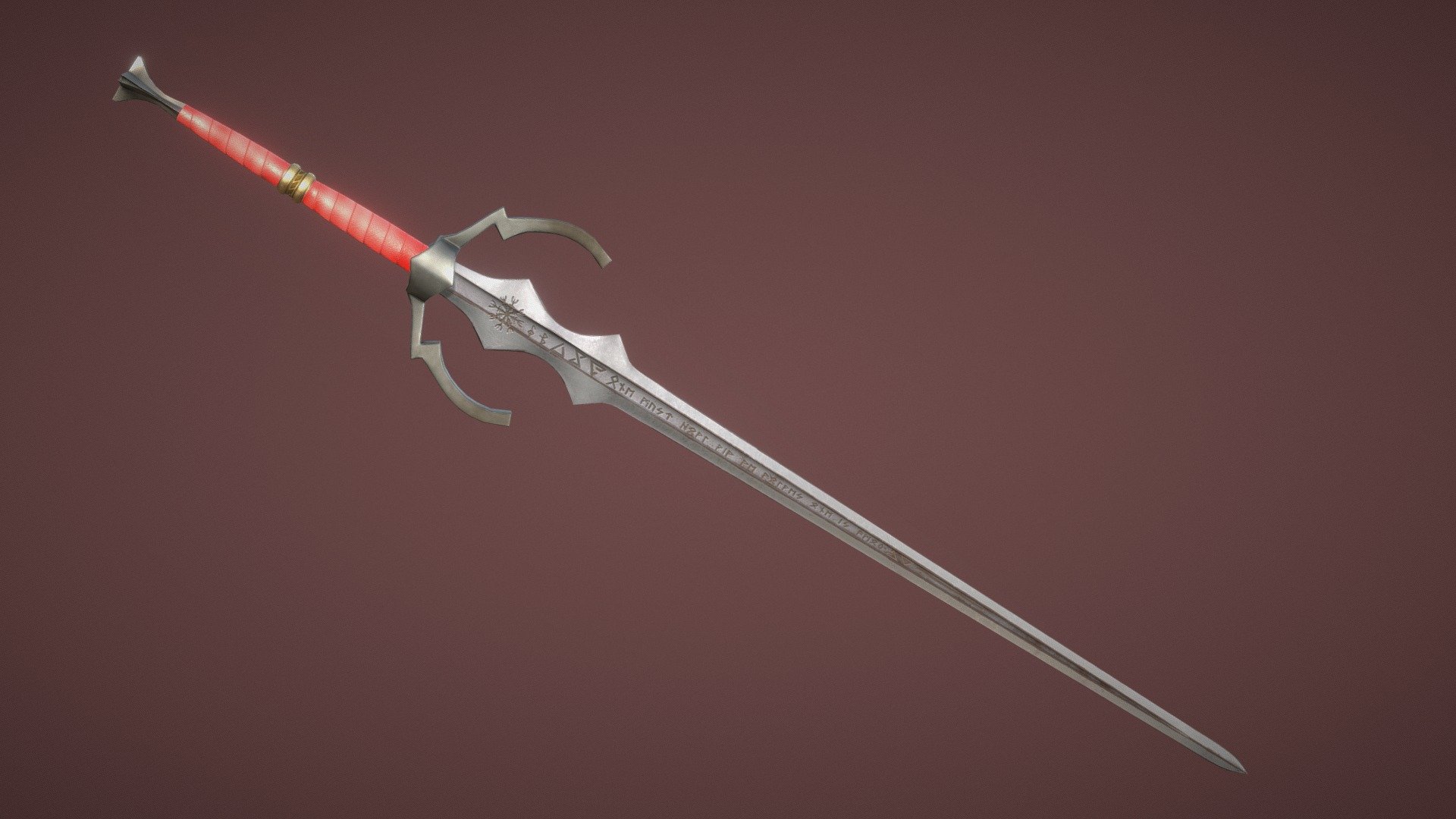 Witcher Inspired Bastard Sword