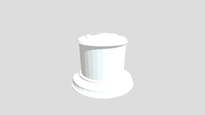 Sci-fi Canister 3D Model