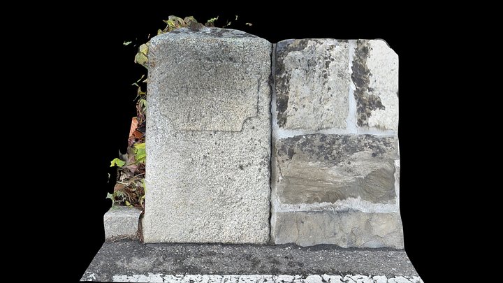 Distanzstein «XI Stunden von Bern» vor Oberwil – Modello 3D gratuito STL