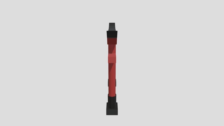 Torii Gate 3D Model