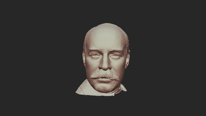 Bust of William C. Whitney (1905-07) 3D Model