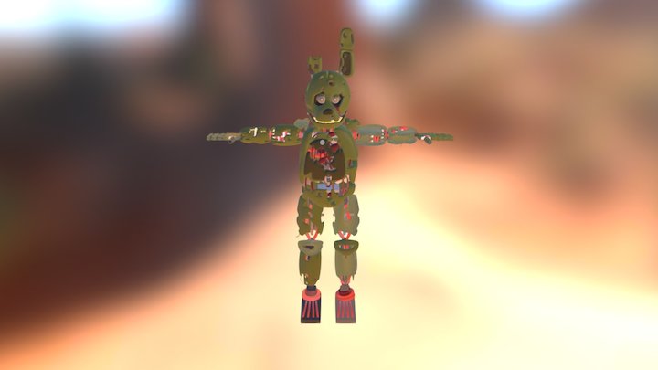 springtrap 3D Model