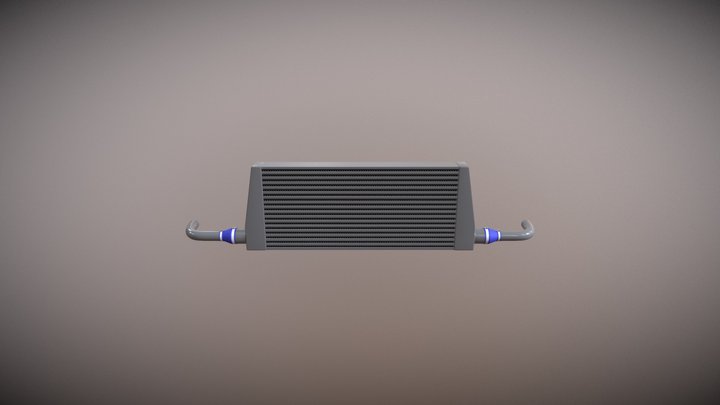 Car- Intercooler 3D Model